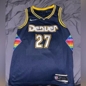 Nike Men’s Denver Nuggets Jamal Murray Jersey (Size Large)